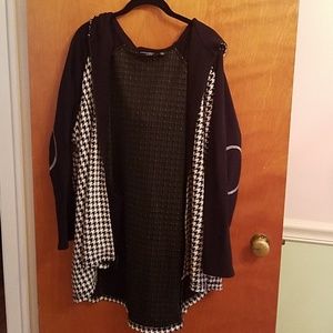 Susan Graver Weekend Style zip hoody